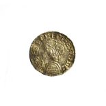 Aethelred Silver Penny, Helmet type, London Mint TOCA MO LVNDEN; obv. armoured bust left with