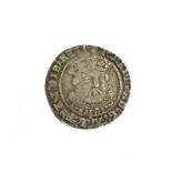 Henry VIII, Groat, third coinage debased silver, Tower Mint, first bust, mm. lis, obv. HENRIC 8 D