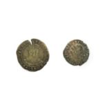 Henry VIII, Testoon, third coinage debased silver, Tower Mint, obv. HENRIC 8, crowned facing bust,