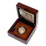 Gold Proof Sovereign 2017 'Pistrucci Bicentenary,' original Pistrucci rev. with the motto of the