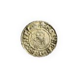 Aethelred II Silver Penny, First Hand type, Winchester Mint, CYNSIGE MO PINT; obv. diademed bust