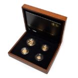 'The 2013 Sovereign Collection,' a 4-coin gold proof set comprising: double sovereign, sovereign,