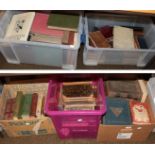 A large quantity of books including antiquarian, antique reference, London, etc (five boxes)