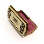 Circa 1900 ivory and tortoiseshell cheroot case