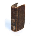 Holy Bible containing the Old Testament and the New, with Notes, printed by J.W. Pasham, 1776, 12mo,