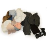 Assorted Items of Clothing and Linen Bearing the CC41 Label, including a boy's grey herringbone