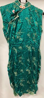 Collection of Circa 1930's and Later Chinese Brocade and Embroidered Jackets, Tops and Cheongsams, - Image 35 of 35