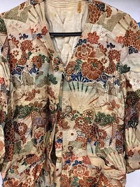 Collection of Circa 1930's and Later Chinese Brocade and Embroidered Jackets, Tops and Cheongsams, - Image 9 of 35
