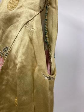 Collection of Circa 1930's and Later Chinese Brocade and Embroidered Jackets, Tops and Cheongsams, - Image 30 of 35