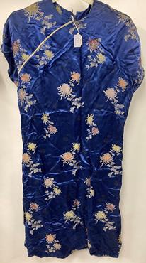 Collection of Circa 1930's and Later Chinese Brocade and Embroidered Jackets, Tops and Cheongsams, - Image 28 of 35