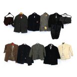 Assorted Early 20th Century Boys' Clothing, comprising a Rawcliffes of Leeds brown double breasted