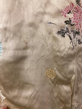 Collection of Circa 1930's and Later Chinese Brocade and Embroidered Jackets, Tops and Cheongsams, - Image 31 of 35