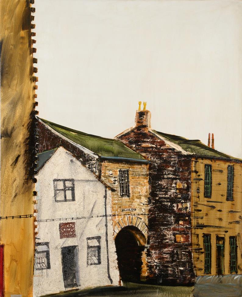 Peter Brook RBA (1927-2009) ''Rippondon'' Oil on canvas, 126cm by 101cm Artist's Resale Rights/Droit