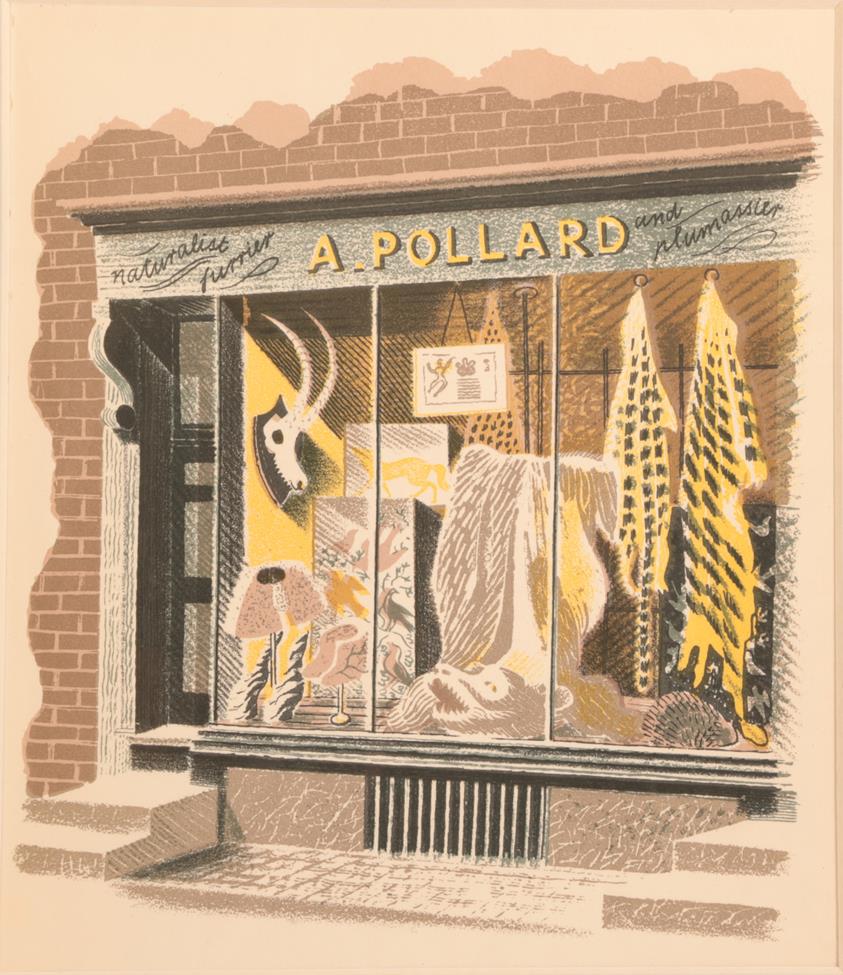 Eric Ravilious (1903-1942) ''Wedding Cakes'' Lithograph from the 1938 ''High Street'' series - Image 2 of 4