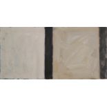 Michael Finn (1921-2002) Abstract Oil on paper, 23.5cm by 46cm Provenance: Reverend Dr Richard Davey