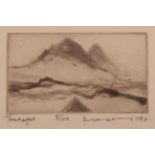 Norman Ackroyd CBE, RA (b.1938) ''Black Head, Co. Clare'' Signed, inscribed and numbered 4/150,