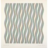 Bridget Riley CH, CBE (b.1931) ''Coloured Greys III'' Signed, inscribed and dated (19)72, numbered
