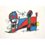 After Joan Miró (1893-1983) Spanish ''Le Chat Heureux'' / The Happy Cat, 1975 Signed and numbered