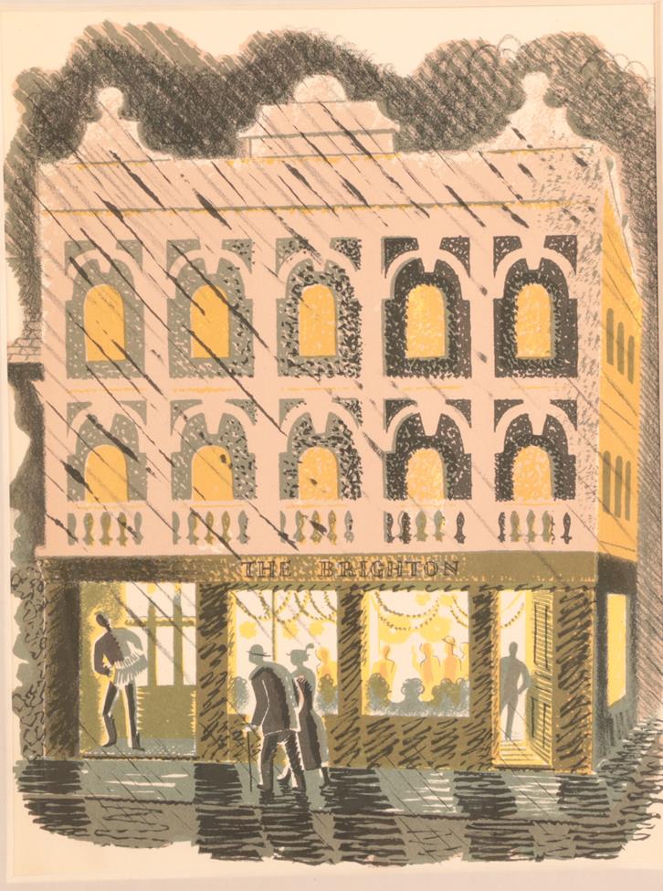 Eric Ravilious (1903-1942) ''Wedding Cakes'' Lithograph from the 1938 ''High Street'' series - Image 4 of 4