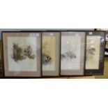 British School, a quantity of decorative prints of hunting and wildlife scenes (qty)