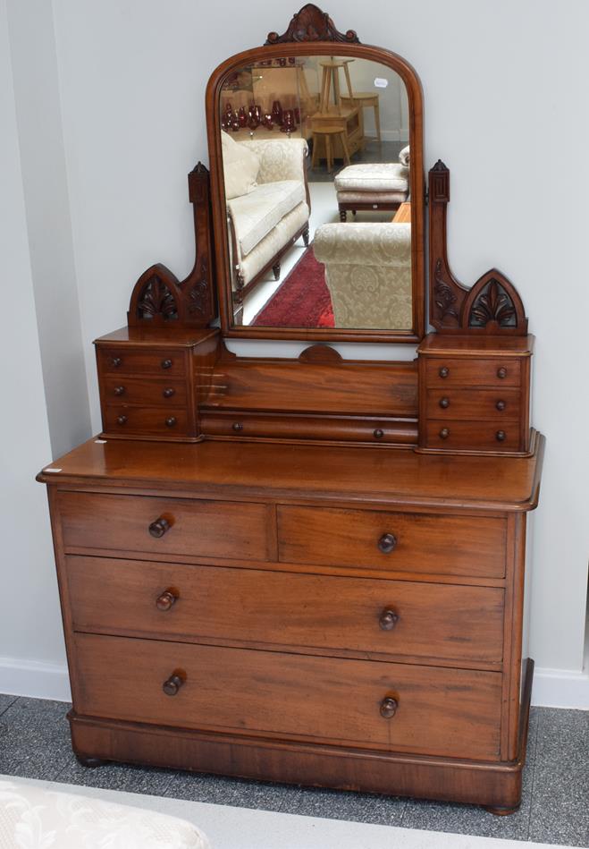 A Victorian dressing chest