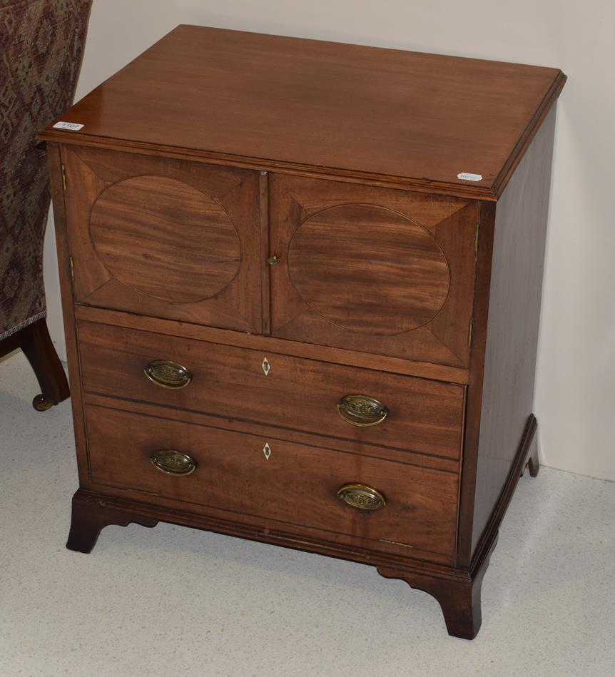 A Georgian commode (converted)