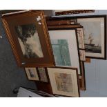 A large quantity of pictures, prints and engravings, to include after Lionel Edwards, signed