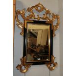 A decorative modern mirror