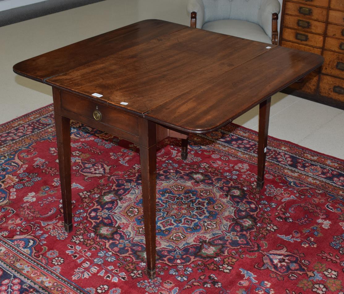 A 19th century mahogany Pembroke table