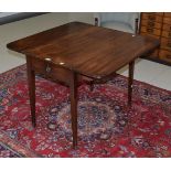 A 19th century mahogany Pembroke table