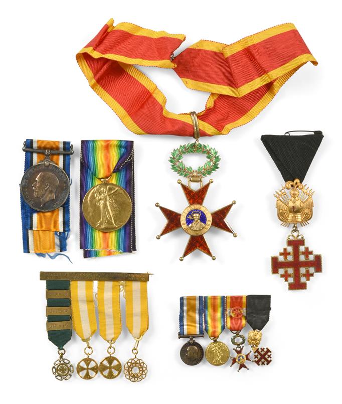 A First World War Group of Four Medals, awarded to 2.LIEUT. P.H. KELLY., comprising British War