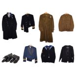 A Quantity of Various Uniforms, including a late 20th Century RAF mess dress jacket, waistcoat and