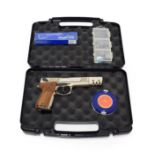 PURCHASER MUST BE 18 YEAR OF AGE OR OVER A Walther C.P.88 Competition .177 Calibre CO2 Air Pistol,