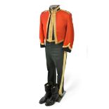 A Mess Dress Uniform to a Lieutenant Colonel of the Royal Dragoon Guards, by Welsh & Jeffries Ltd,