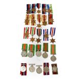 A Collection of Twenty Five Second World War Single Medals, comprising 1939-45 Star x 4, Atlantic