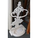 A Victorian cast iron stick stand