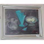 Myrta Fisher (1917-2000) The Broken Vase, acrylic on board