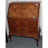 A walnut bureau