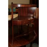 George III corner washstand