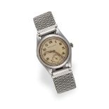 A Stainless Steel ''Boy's'' Size Wristwatch, signed Rolex, Oyster, ref: 3121, circa 1938, mechanical