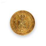 An Edward VII Gold Medal, Maker's Mark JM, Possibly for Joseph Moore, Birmingham, 1901, 18ct,