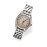 A Stainless Steel Wristwatch, signed Rolex, Oyster, model: Oyster Royal, ref: 2280, circa 1940,