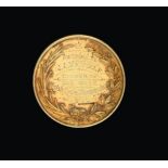 A Victorian Gold Medal, Maker's Mark JM, Possibly for Joseph Moore, Birmingham, 1900, 15ct, Supplied