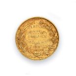 An Edward VII Gold Medal, Maker's Mark JM, Possibly for Joseph Moore, Birmingham, 1901, 18ct,