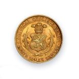 An Edward VII Gold Medal, T. and J. Bragg Ltd., Birmingham, 1902, 18ct, Supplied by Spiridion and