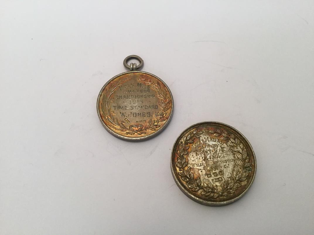 Two Victorian Silver Medals; A George V Silver Medal and Two Edward VII Bronze Medals, The First - Image 2 of 7