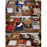 A large quantity of classical music related books, scores and records, including well known piano,