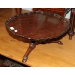 A 19th century mahogany lazy Susan