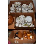Royal Worcester 'Evesham' pattern dinner wares comprising eight various sized tureen/dishes and