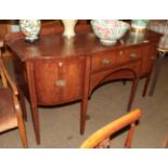 A 19th century mahogany sideboard